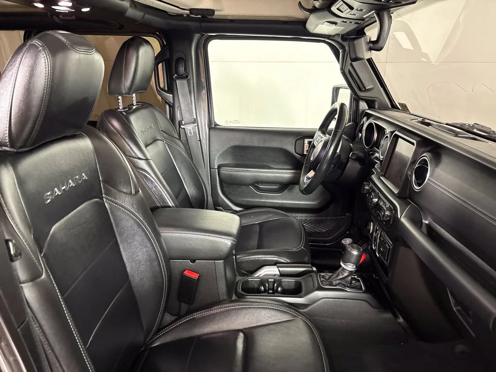 Used 2022 Gray Jeep Unlimited Sahara 4xe image 19