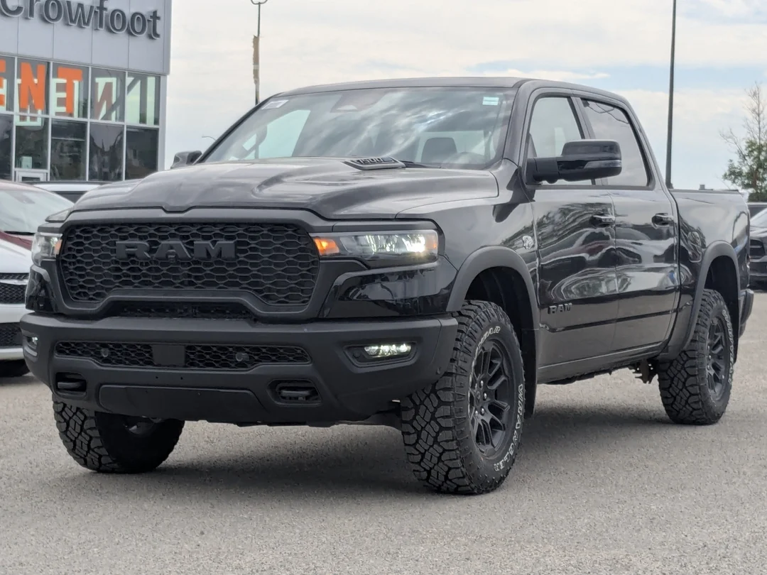 New 2026 Black RAM Rebel - - 4x4 - 5.7L HEMI V8 - Rebel Level 2 Equip Grp & More! image 4