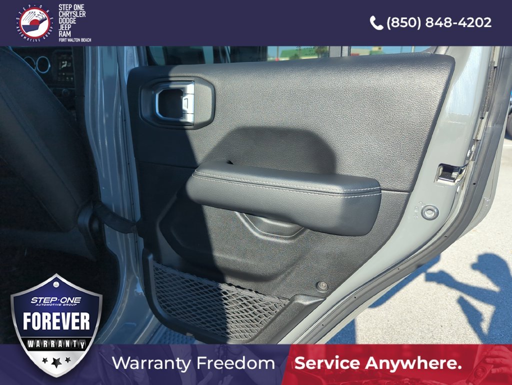 Used 2022 Gray Jeep Unlimited Sahara 4xe image 27