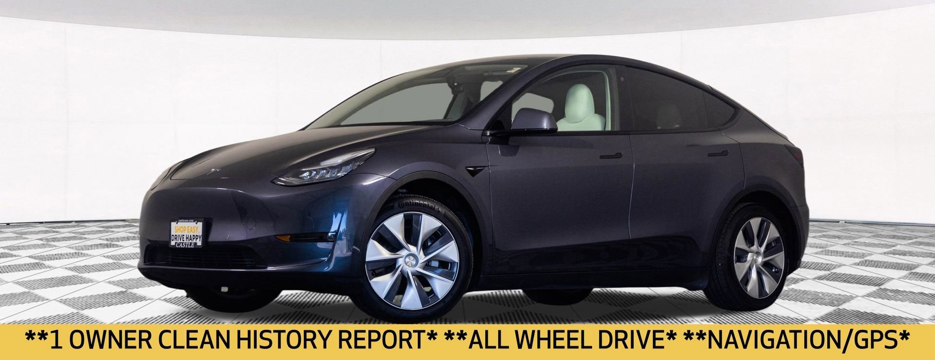 Used 2020 Tesla Model Y Long Range with VIN 5YJYGDEE0LF027764 for sale in Villa Park, IL