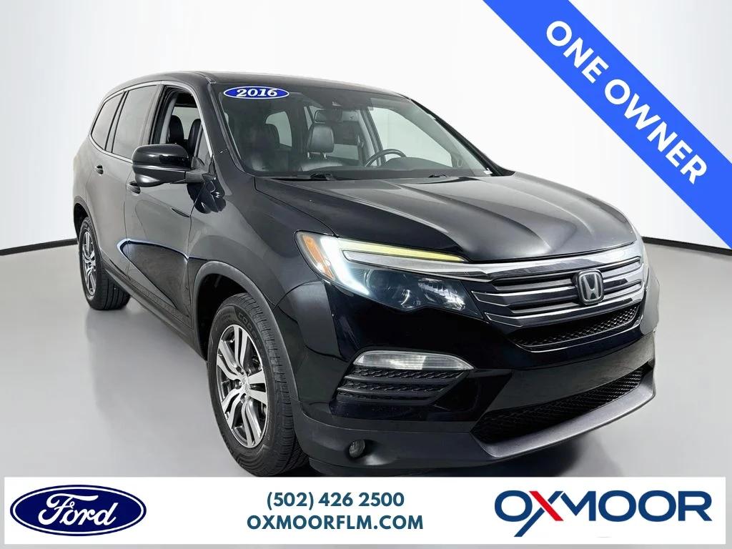 Used 2016 Crystal Black Pearl Honda EX-L image 1