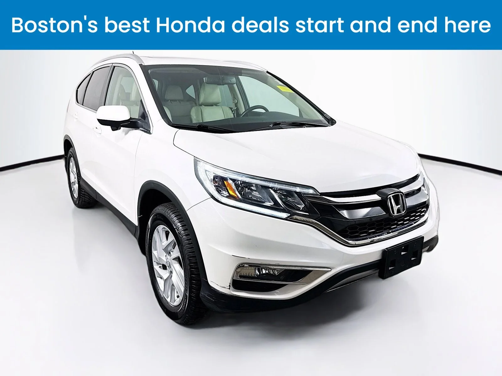 Used 2015 White Honda EX image 1