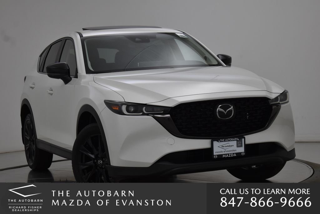 Certified Used 2025 White Metallic Mazda 2.5 S Carbon Edition image 1