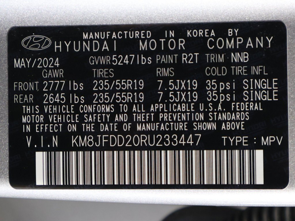 Certified Used 2024 Silver Hyundai Limited image 55