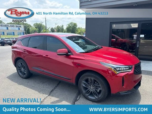 Used 2024 Performance Red Pearl Acura w/A-Spec Package image 1