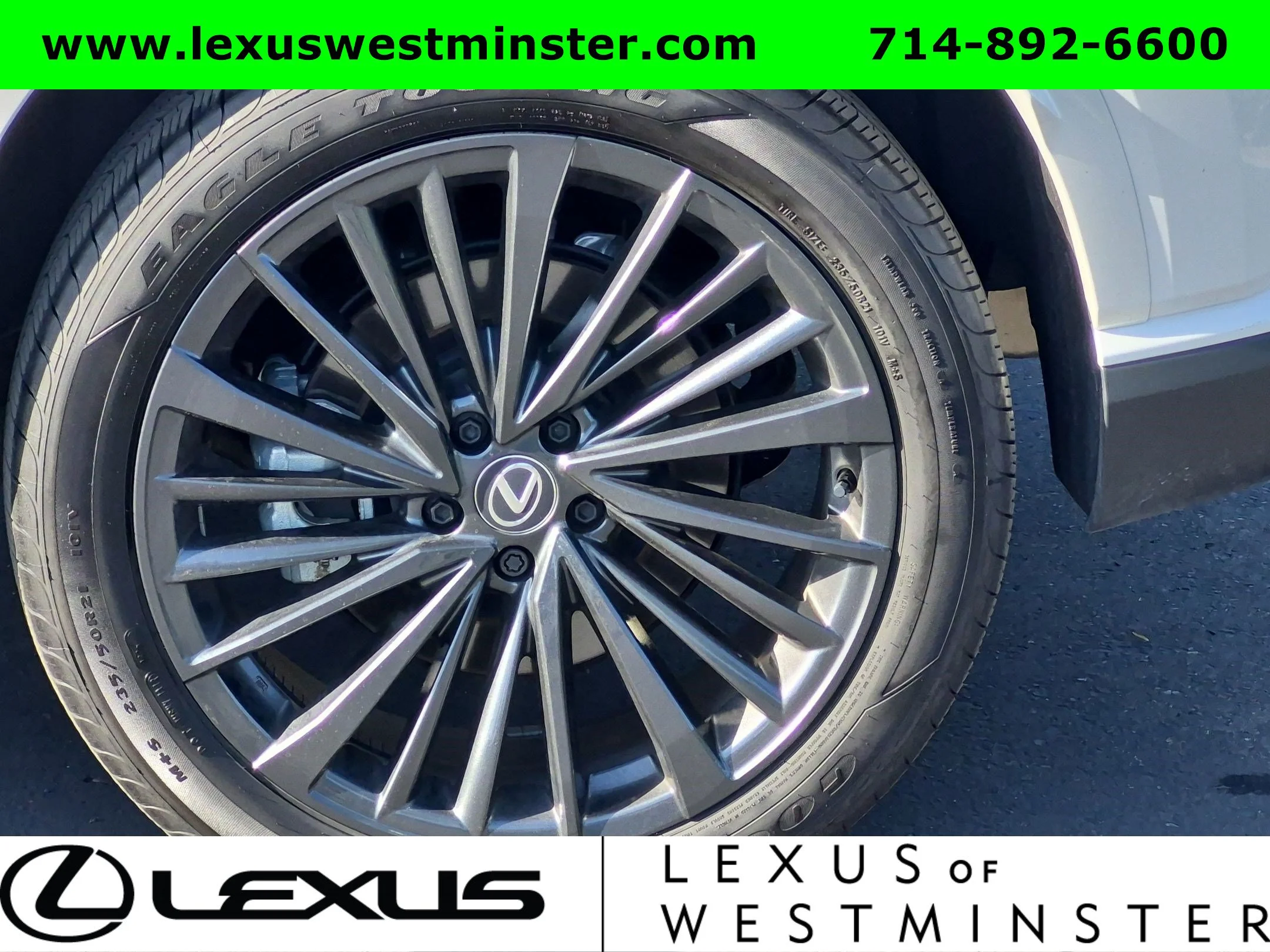 Certified Used 2025 White Lexus RX 350h Premium image 14