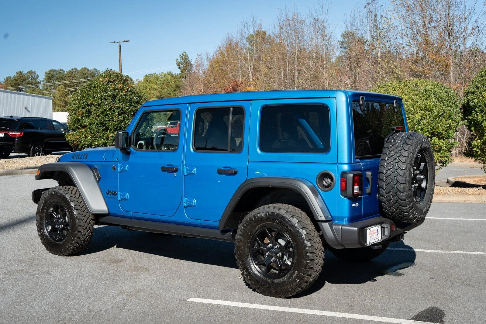New 2026 Hydro Blue Pearl-Coat Exterior Paint Jeep Willys image 7