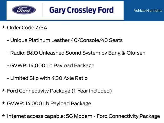 New 2026 Black Ford Platinum image 26