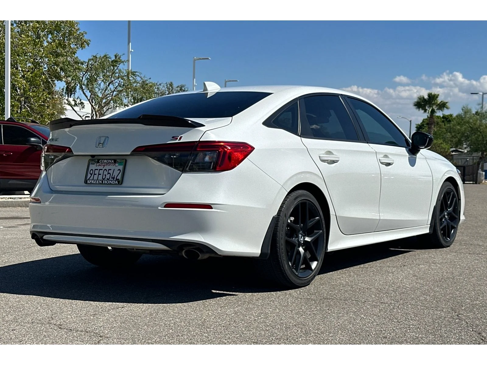 Used 2023 Platinum White Pearl Honda 4DR MT image 6