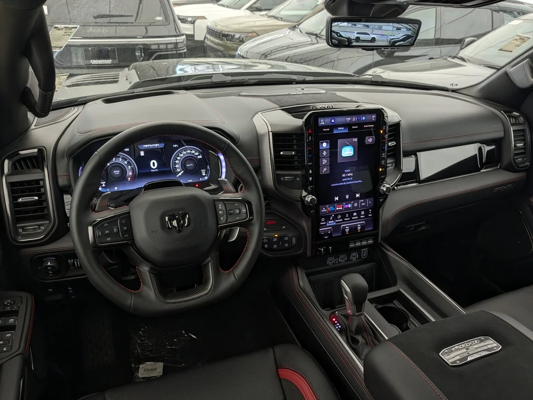 New 2026 Black RAM RHO - - 3.0L Hurricane HO Twin-Turbo - Level 1 Equip Grp - 19-Spkr HK Audio - Vented Seats & More! image 27