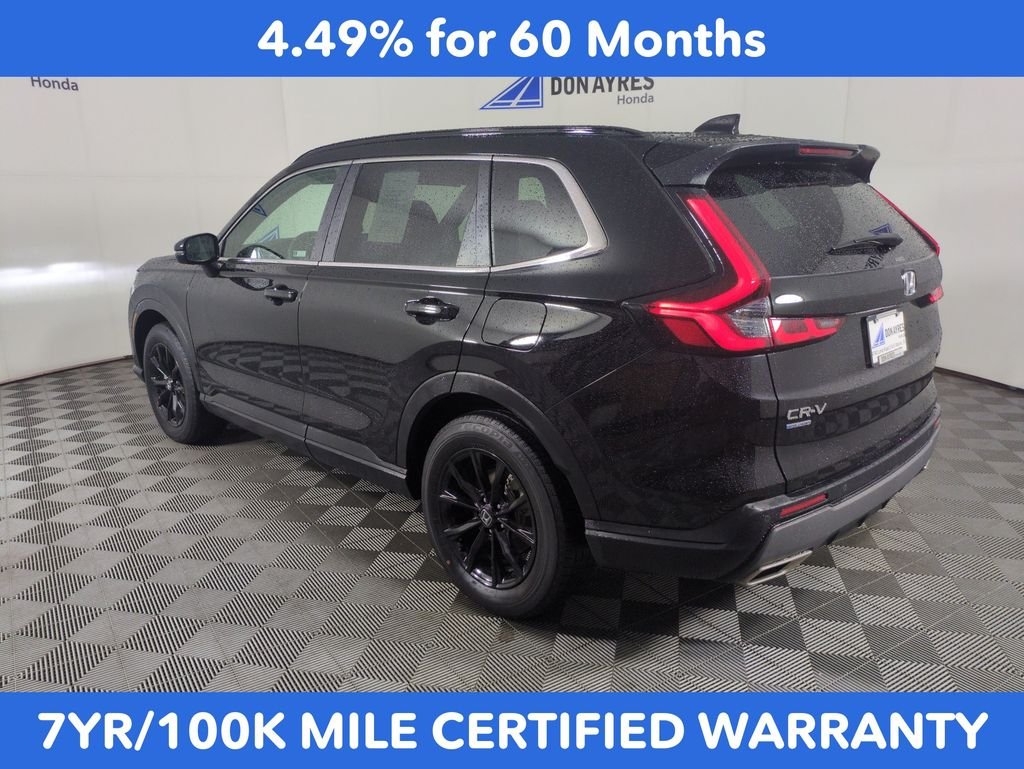 Certified Used 2024 Crystal Black Pearl Honda Sport-L image 3