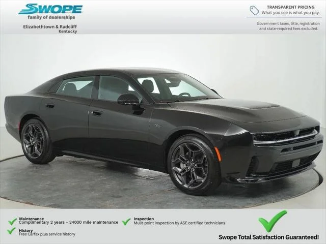 New 2026 Diamond Black Crystal Pearlcoat Dodge R/T image 1