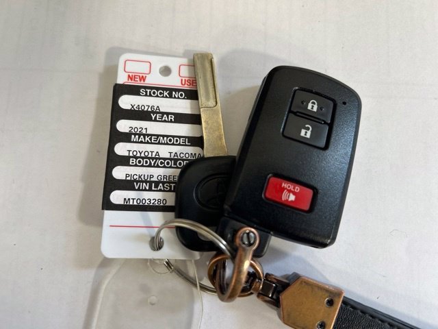 Used 2021 Army Green Toyota TRD Off-Road image 33