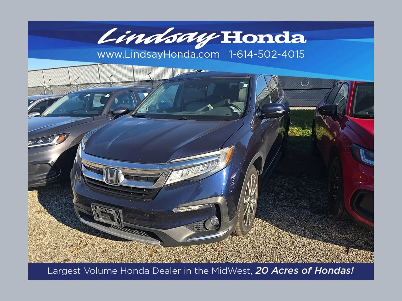 Used 2019 Obsidian Blue Pearl Honda Elite image 1
