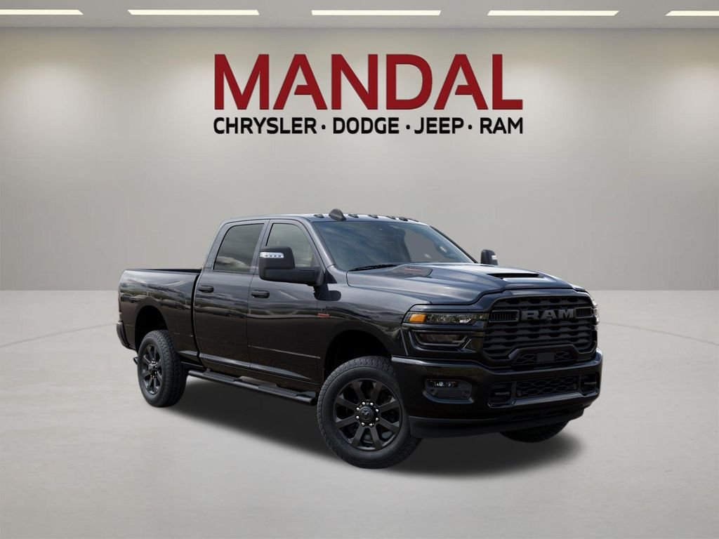New 2026 Diamond Black Crystal Pearl-Coat Exterior Paint RAM Black Express image 5