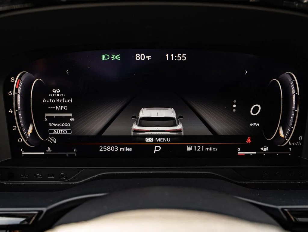 Used 2023 Moonbow Blue INFINITI Sensory image 33