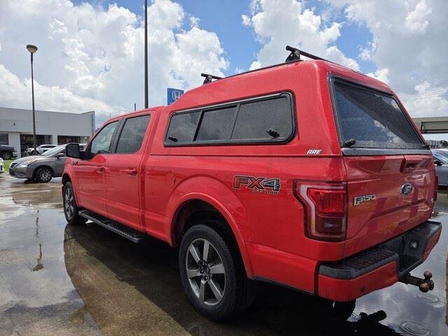 Used 2015 Race Red Ford Lariat image 3