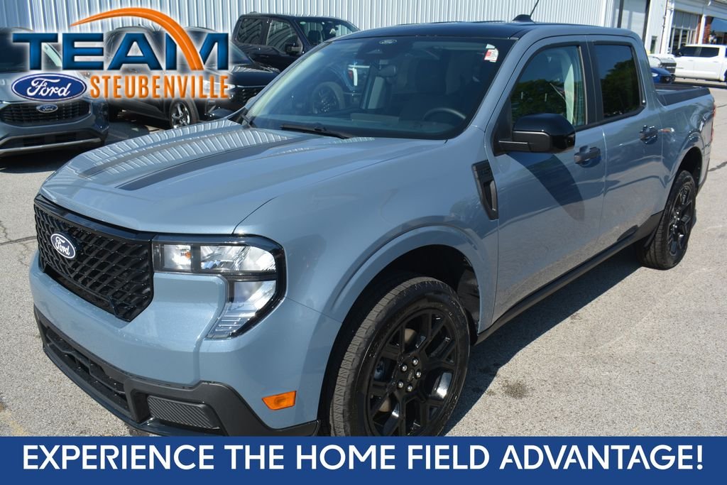 New 2026 Azure Gray Metallic Tri-Coat Ford XLT image 1