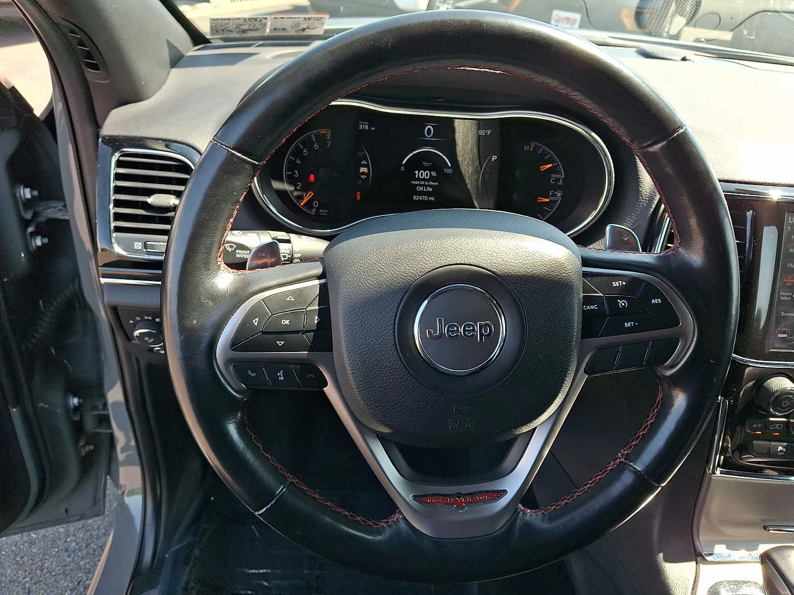 Used 2021 Sting Gray Clearcoat Jeep Trailhawk image 19