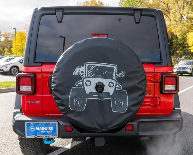 Used 2024 Red Jeep Willys 4xe image 7