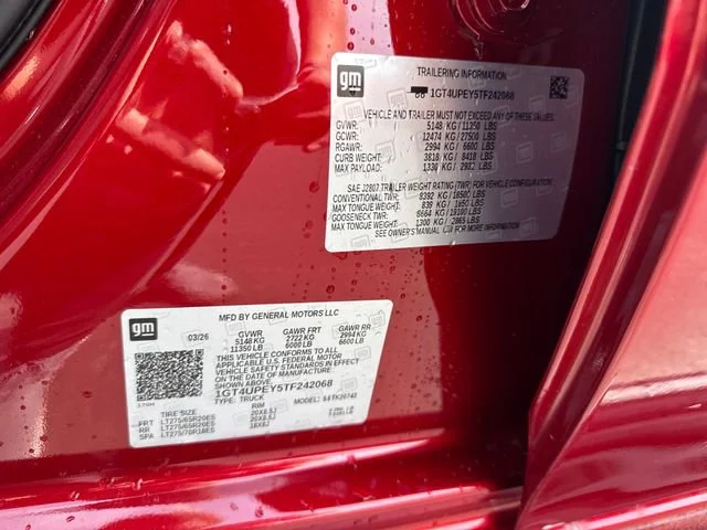 New 2026 Volcanic Red Tintcoat GMC AT4 image 33