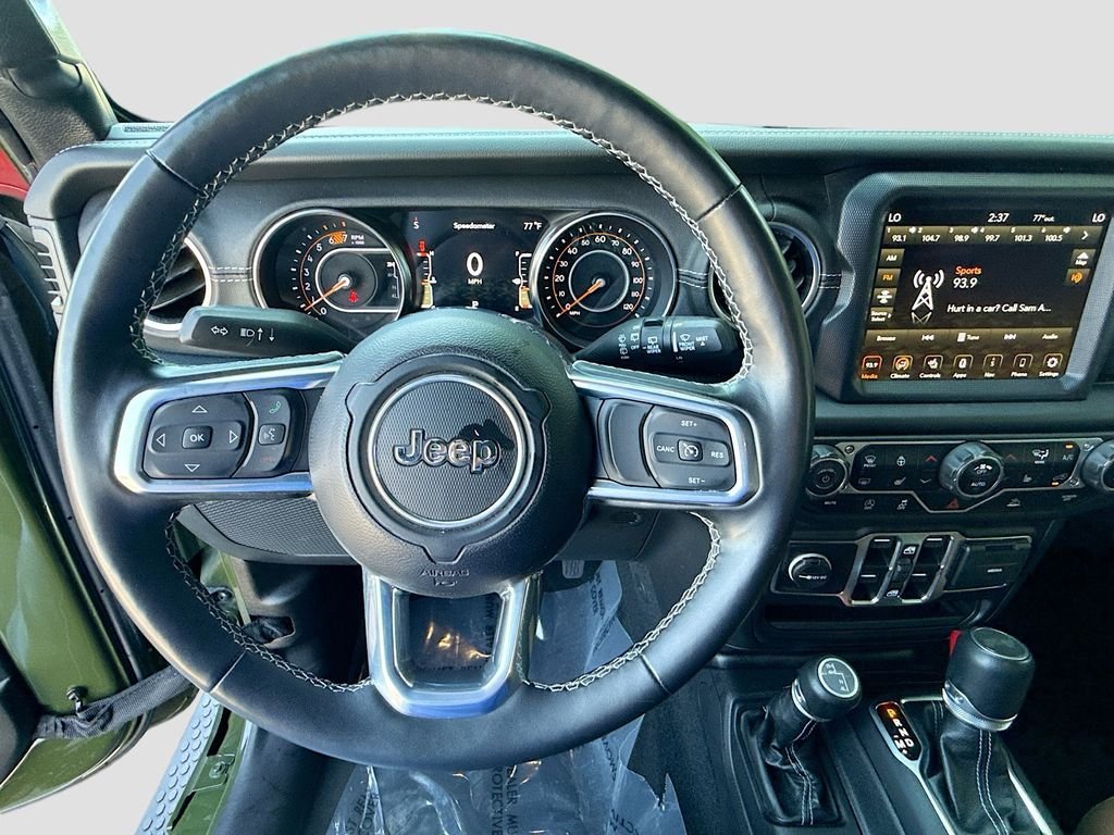 Used 2023 Sarge Green Clearcoat Jeep Sahara image 11
