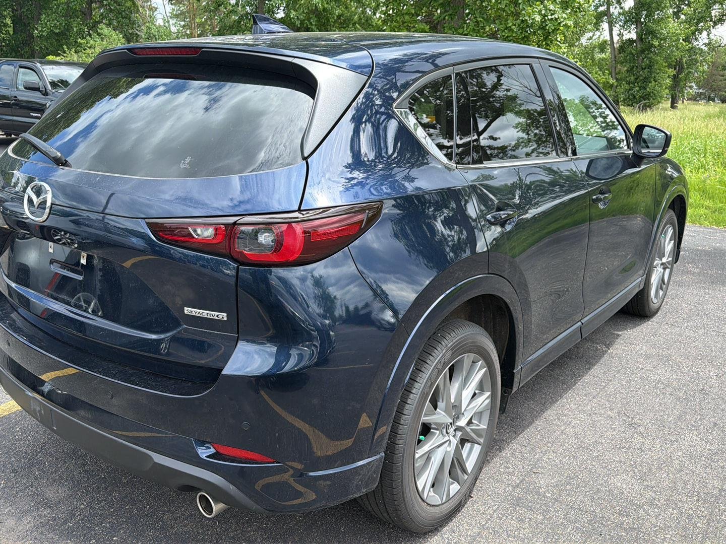 Used 2025 Deep Crystal Blue Mica Mazda 2.5 S Premium Plus Package image 6