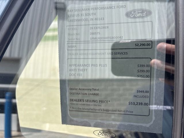 New 2026 Blue Ford Active image 2