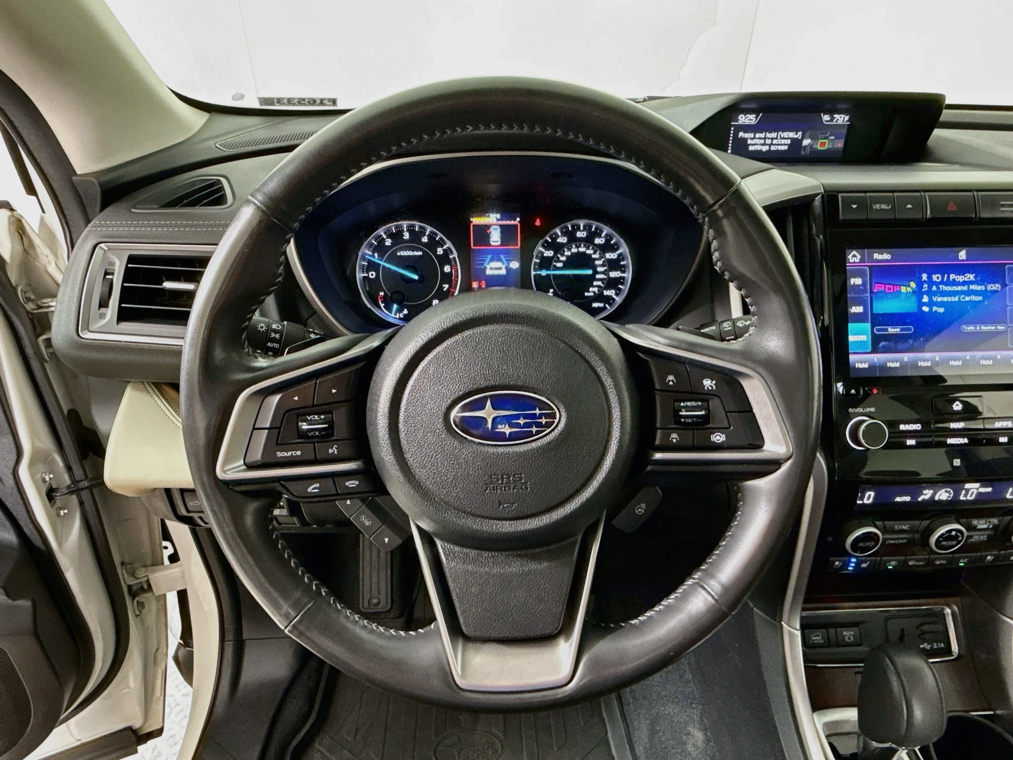 Used 2021 Crystal White Pearl Subaru Touring image 16