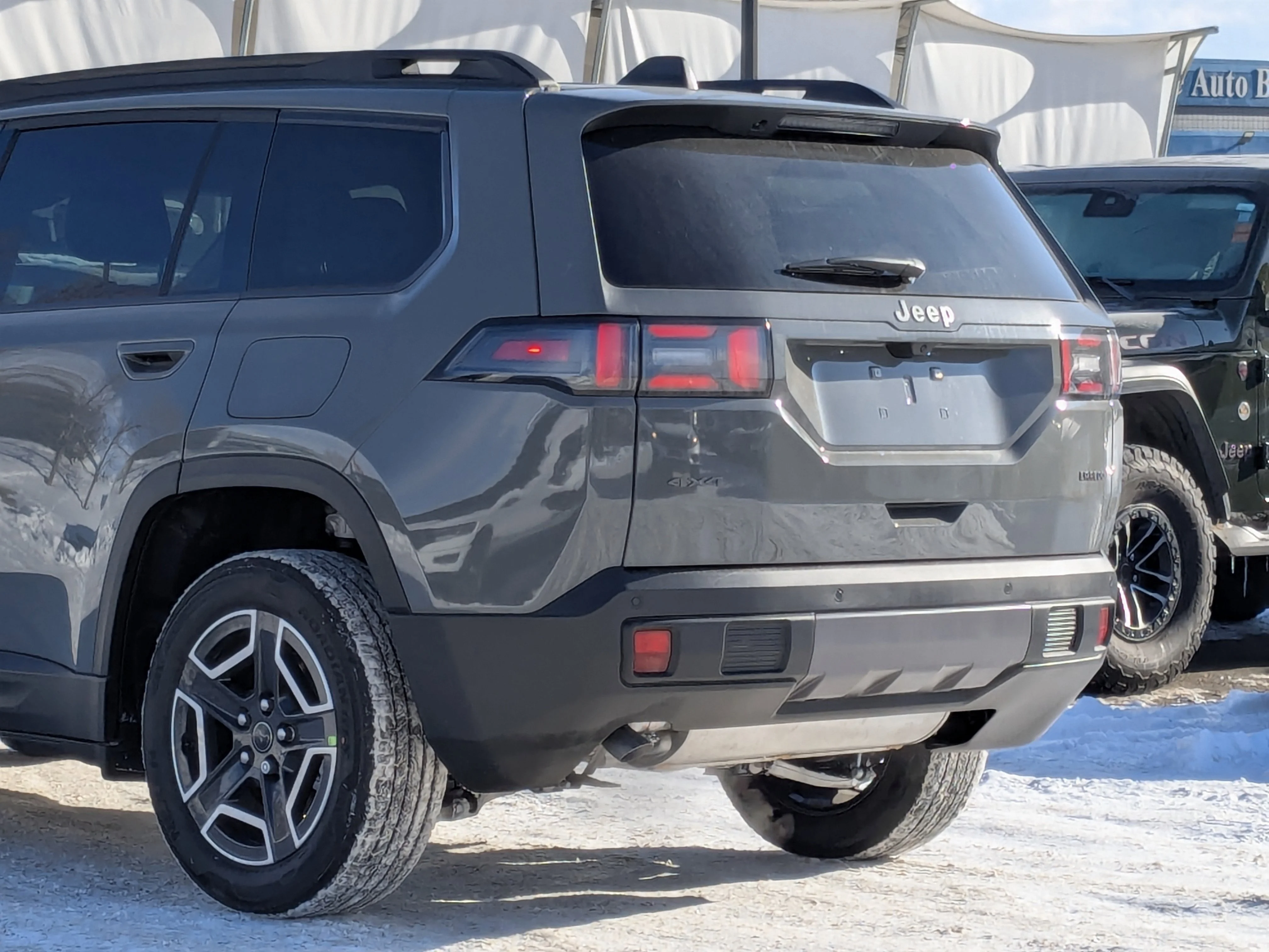New 2026 Grey Jeep Laredo - - Adaptive Cruise - 12.3 Display - Heated Seats/Wheel - Compact Spare Tire & More image 14