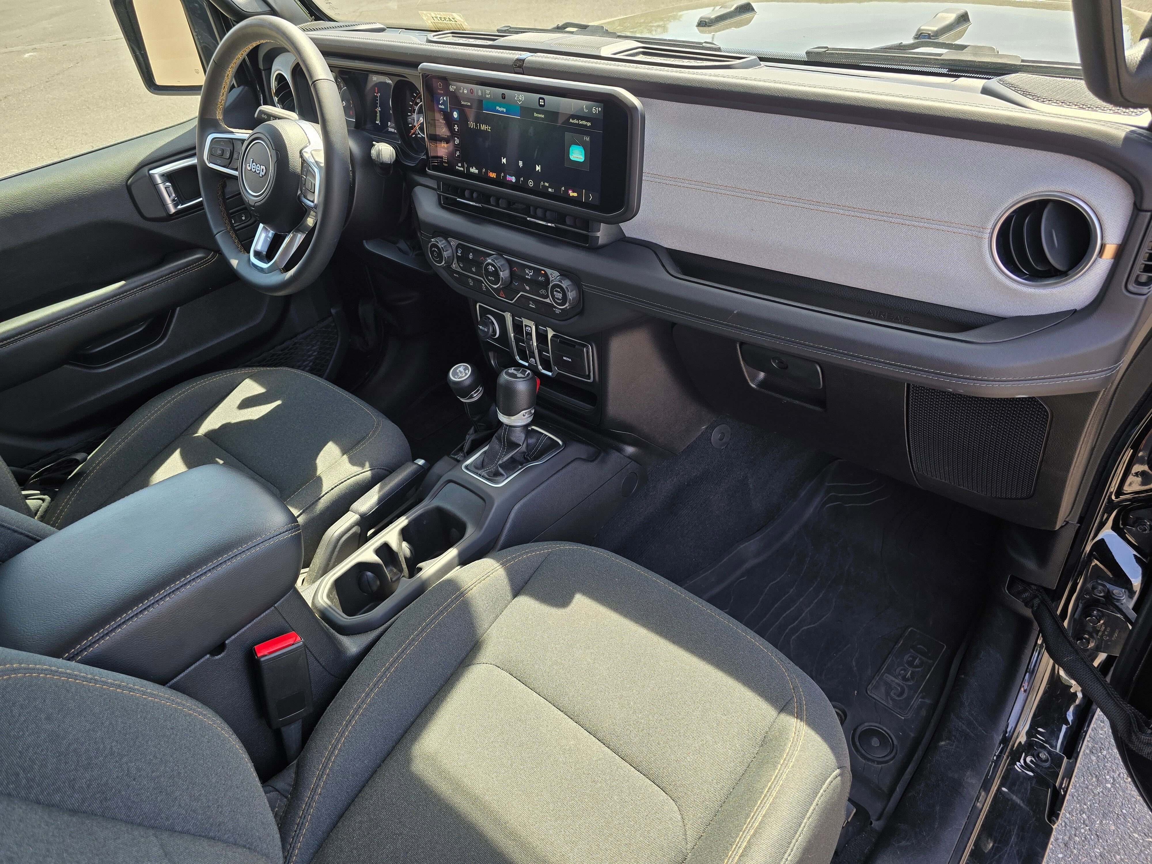 Used 2024 Black Clearcoat Jeep Sahara image 46