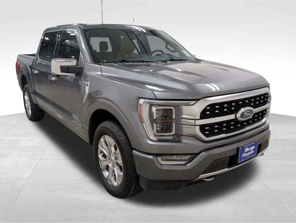 Certified Used 2022 Carbonized Gray Metallic Ford Platinum image 26