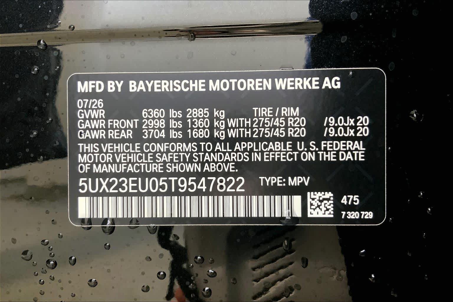New 2026 Black Sapphire Metallic BMW xDrive40i image 21