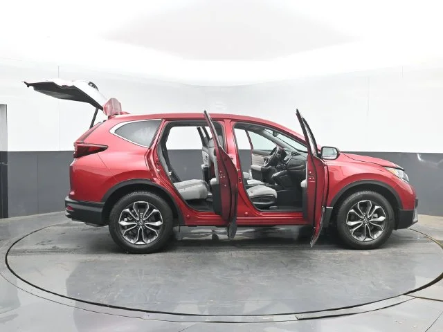 Used 2021 Radiant Red Metallic Honda AWD EX-L image 53