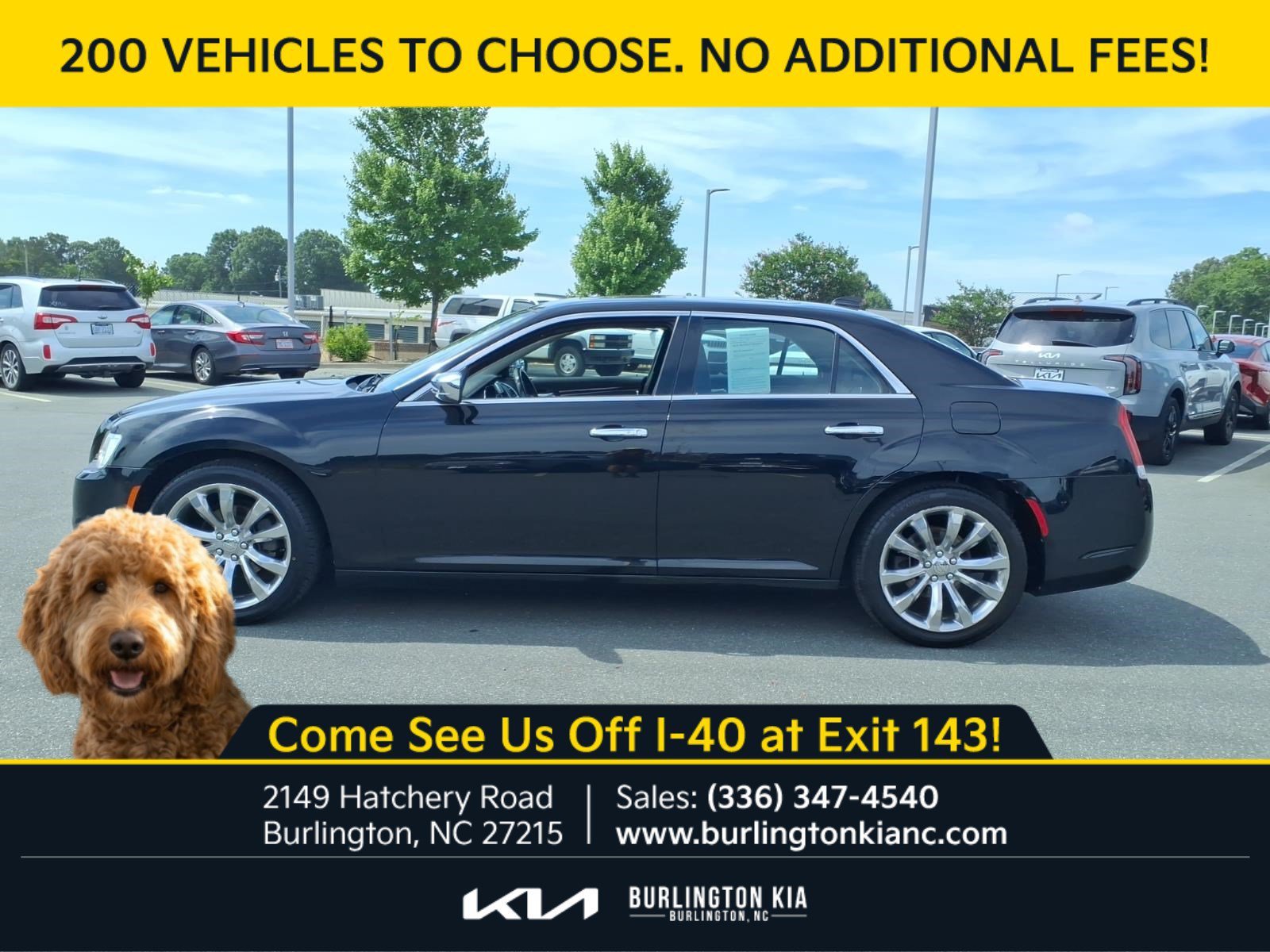 Used 2015 Gloss Black Chrysler 300C image 23