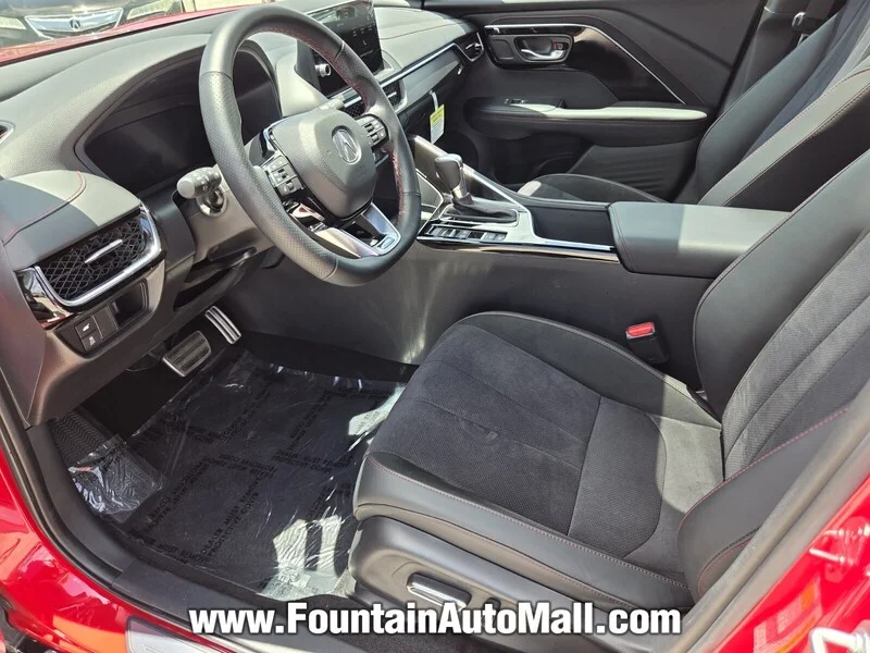 Used 2025 RED Acura AWD w/A-Spec Package image 8
