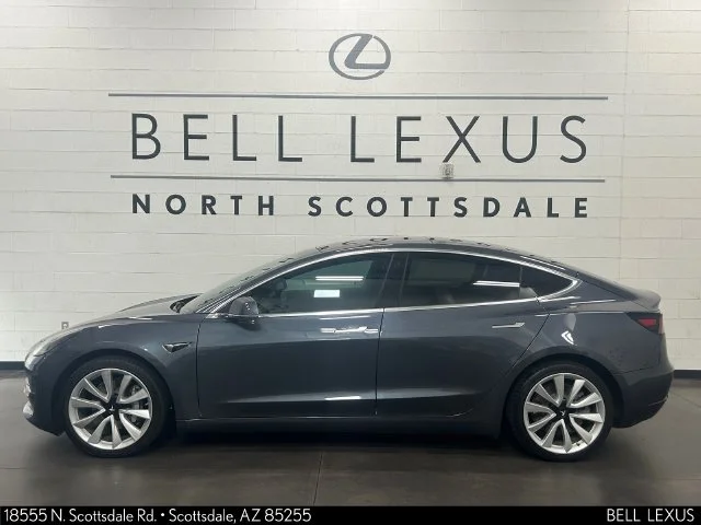 Used 2019 Gray Tesla Long Range image 8