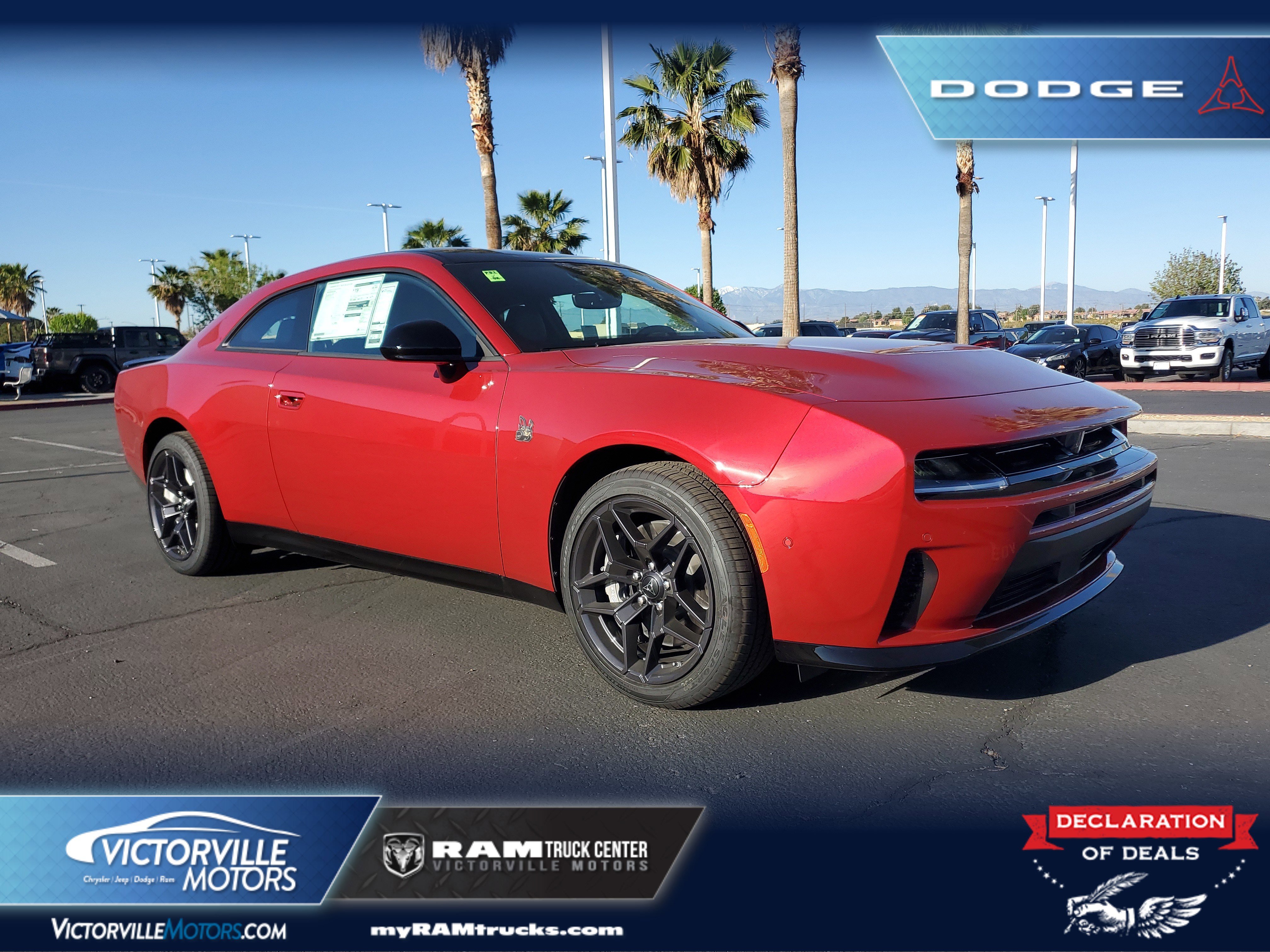 New 2026 Dodge Charger R/T Scat Pack Coupe in Victorville #26D1017