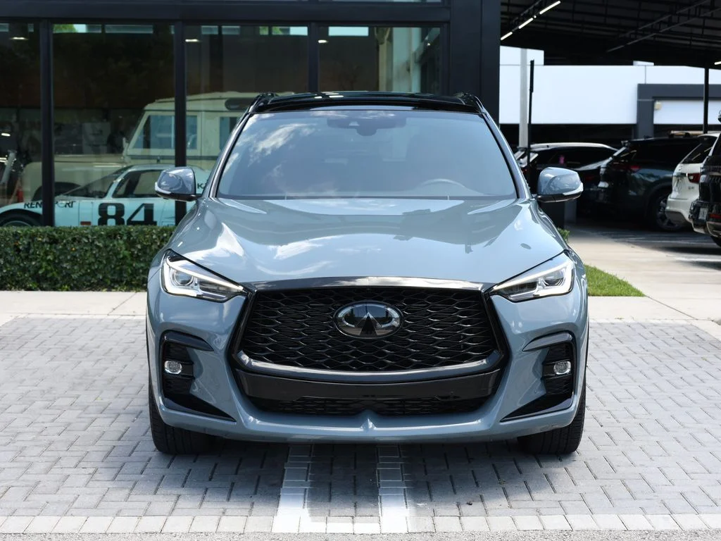 Certified Used 2025 Gray INFINITI SPORT image 3