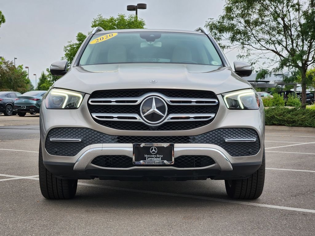 Used 2020 Mojave Silver Metallic Mercedes-Benz GLE350 4MATIC® image 3