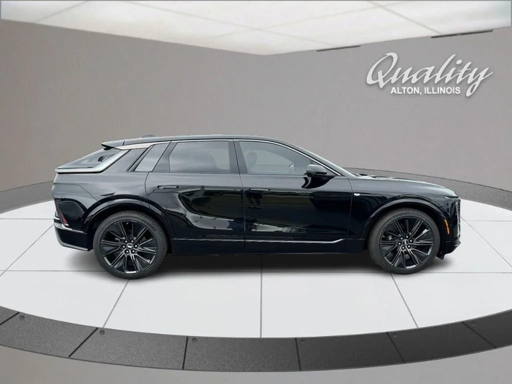 Used 2024 Stellar Black Metallic Cadillac Sport image 2