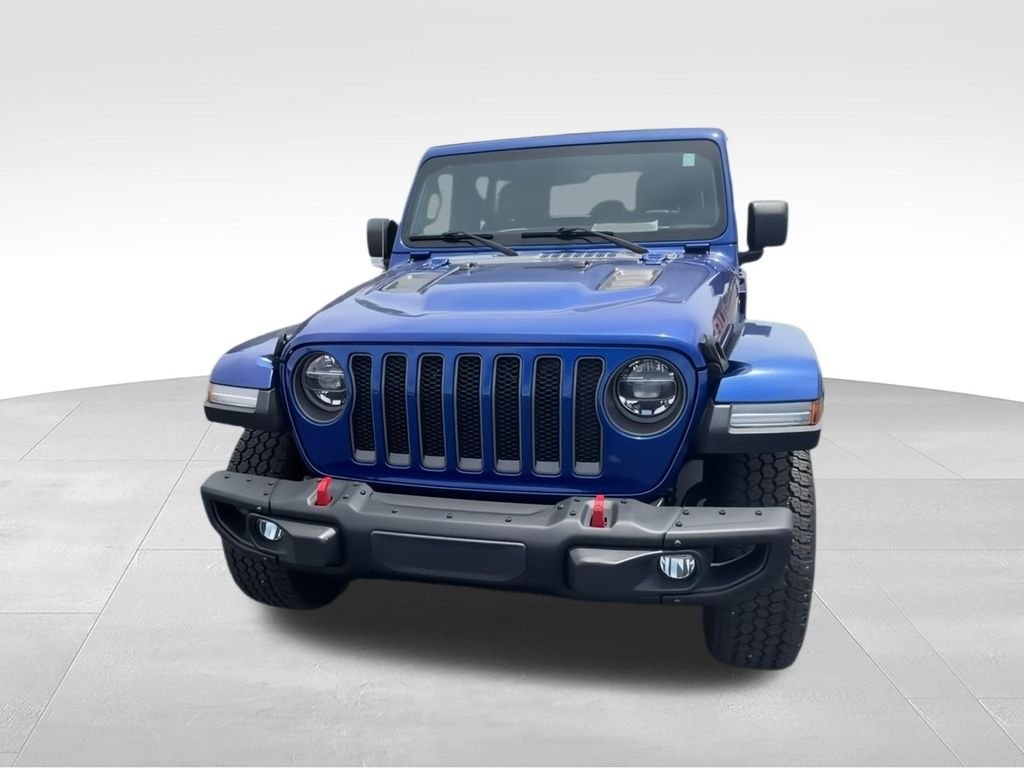 Used 2019 Blue Jeep Unlimited Rubicon image 4