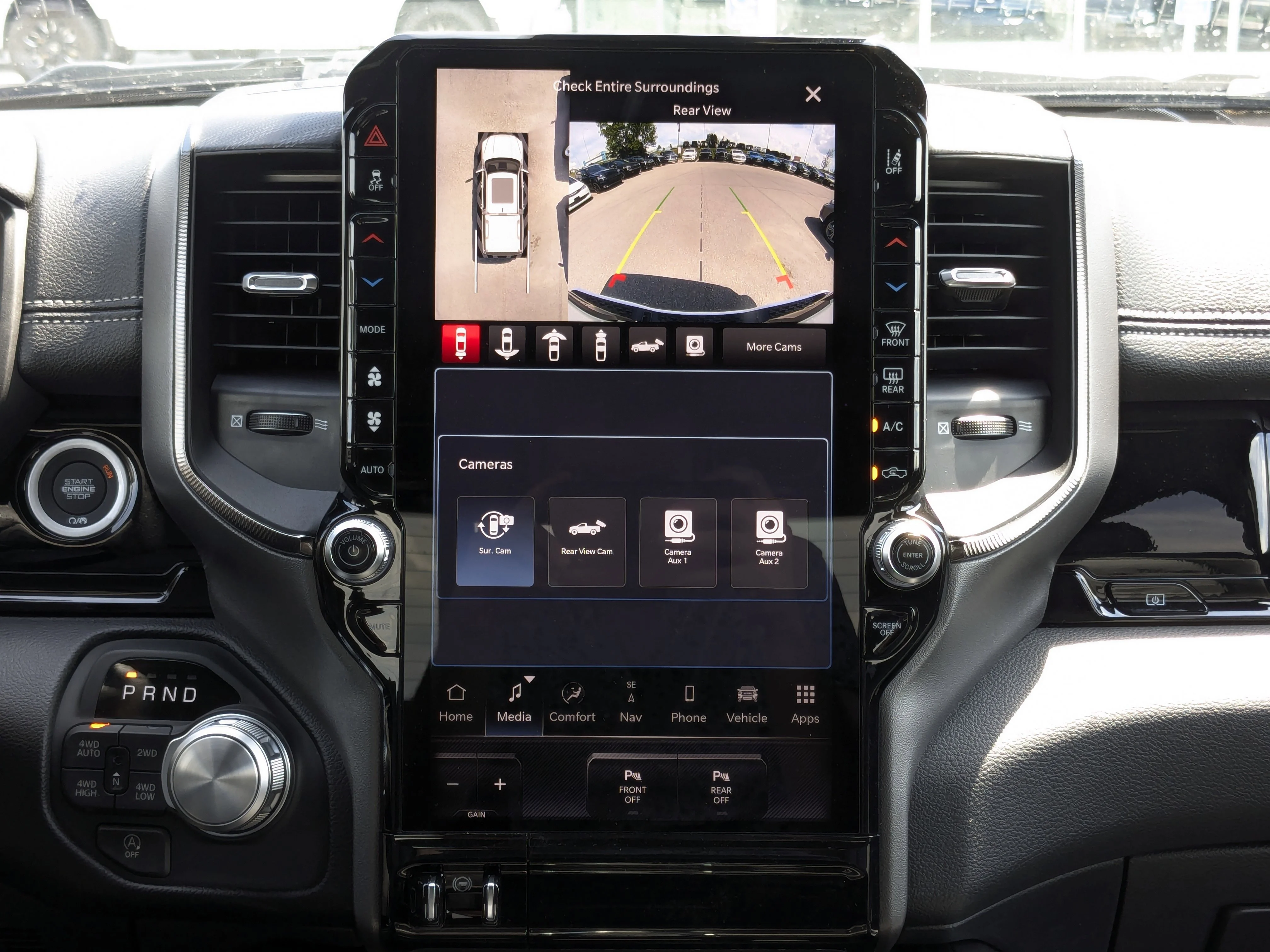 New 2025 White RAM Sport - - Night Edition - Level 1 Equip - Panoramic Sunroof & Tons more! image 21