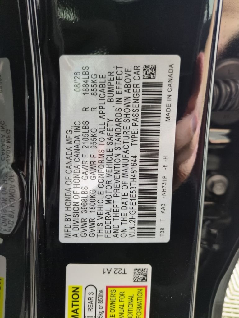 New 2026 Crystal Black Pearl Honda  image 30