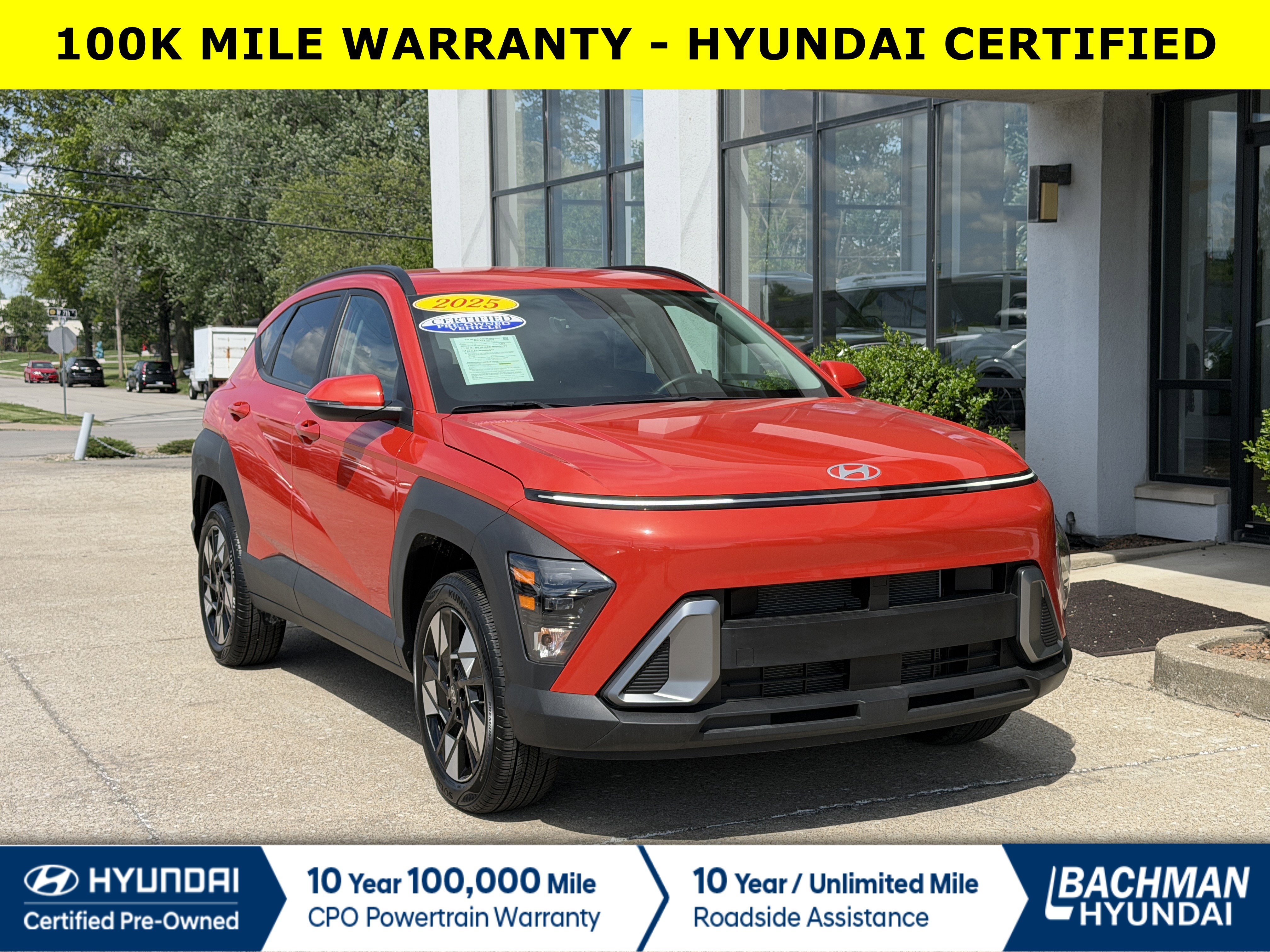 Certified Used 2025 Soultronic Orange Pearl Hyundai SEL Convenience image 1