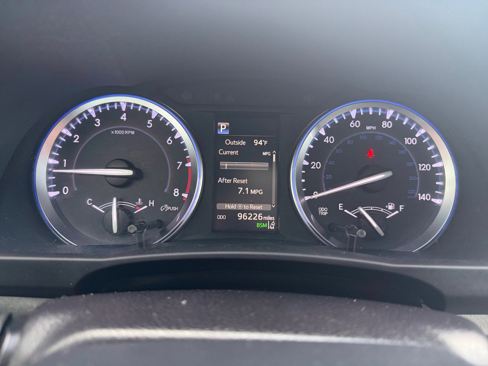 Used 2017 Blizzard Pearl Toyota XLE image 15