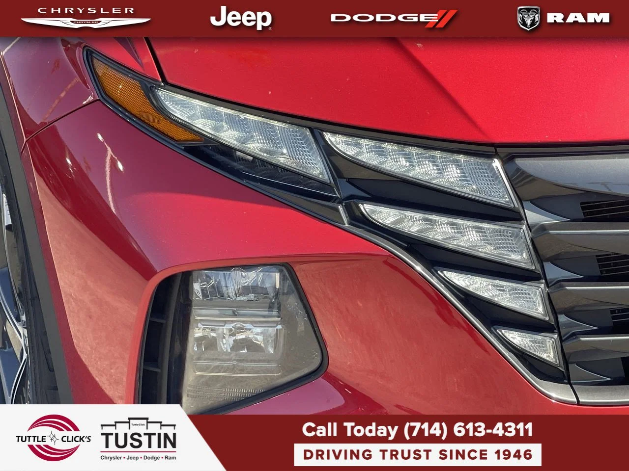 Used 2022 Calypso Red Hyundai SEL image 7