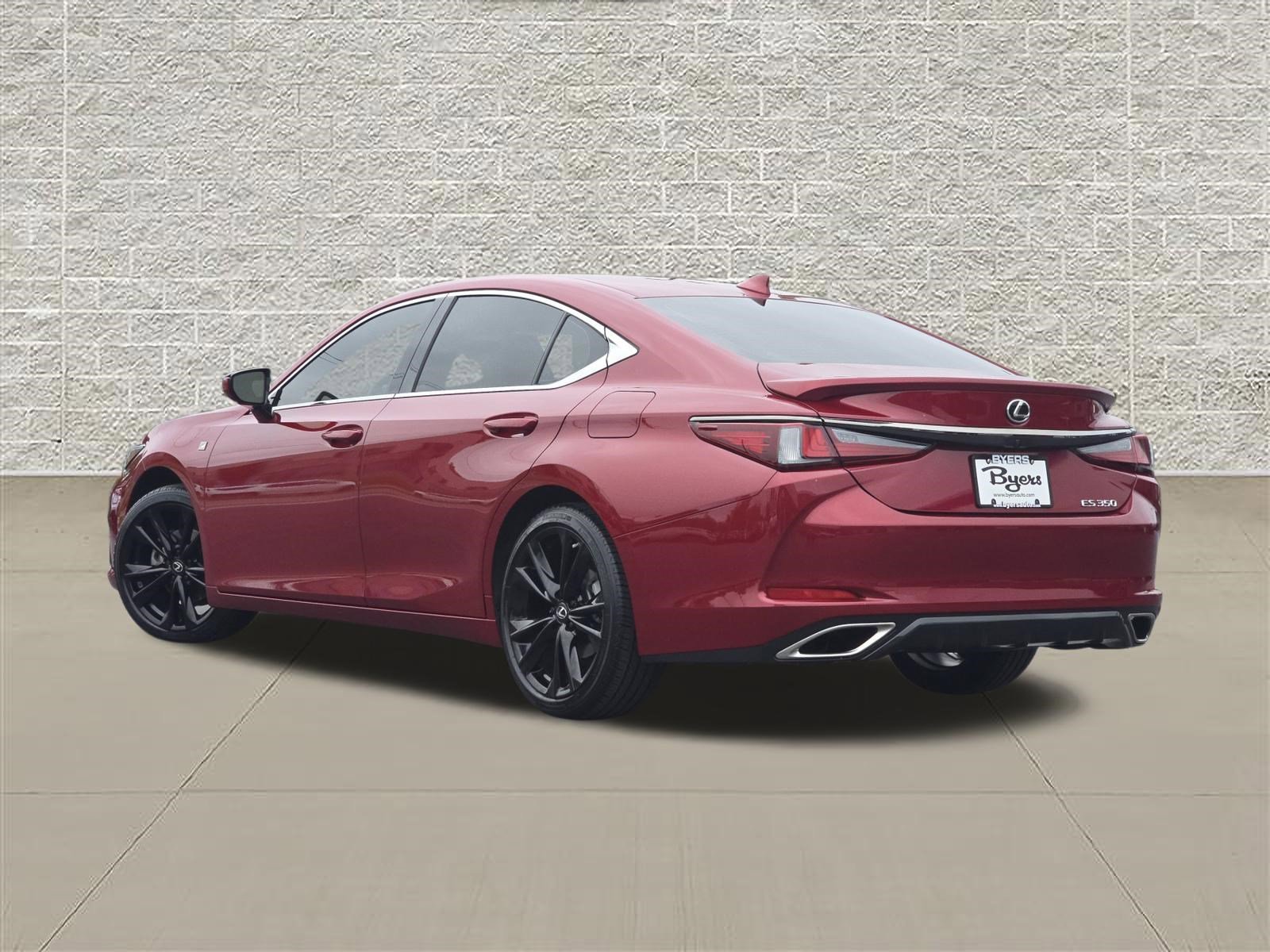 Used 2023 Matador Red Mica Lexus ES 350 F SPORT Handling image 5