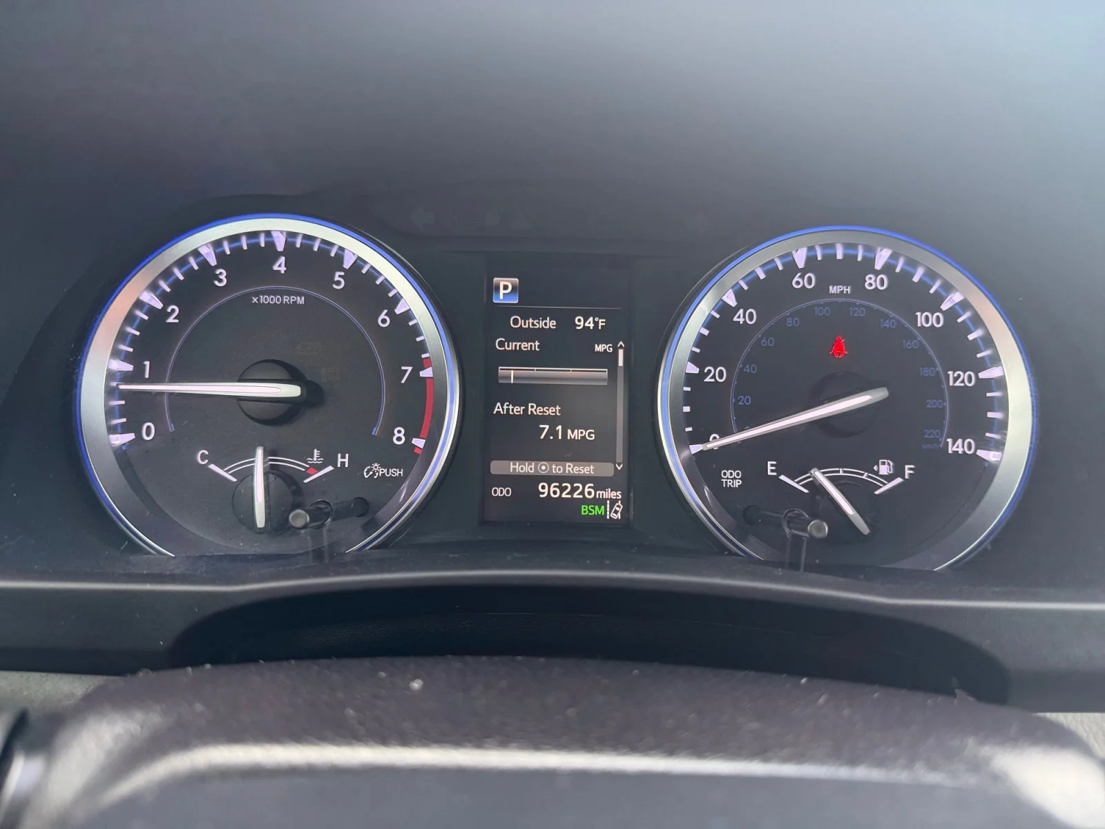 Used 2017 Blizzard Pearl Toyota XLE image 15