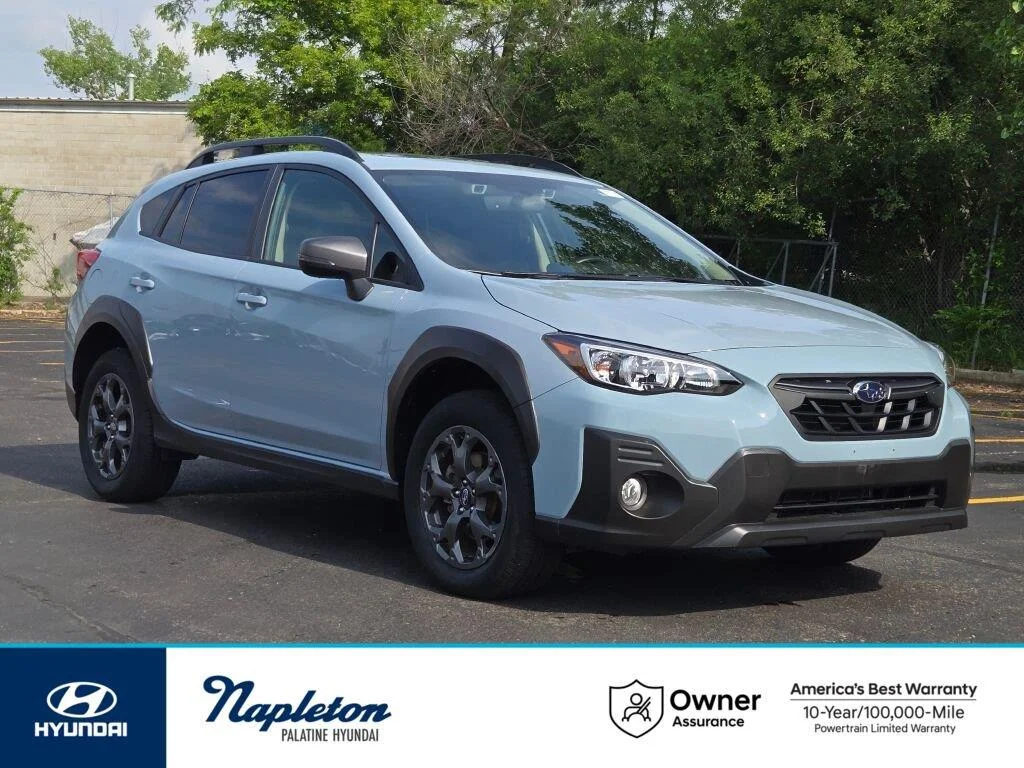 Used 2023 Horizon Blue Pearl Subaru Sport image 1